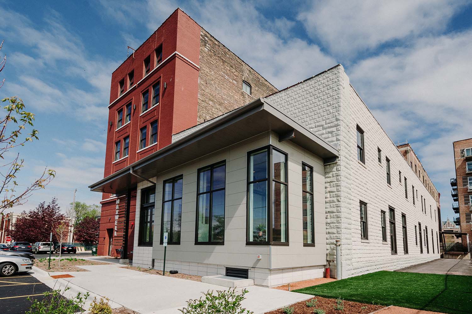 Maxwell building restoration